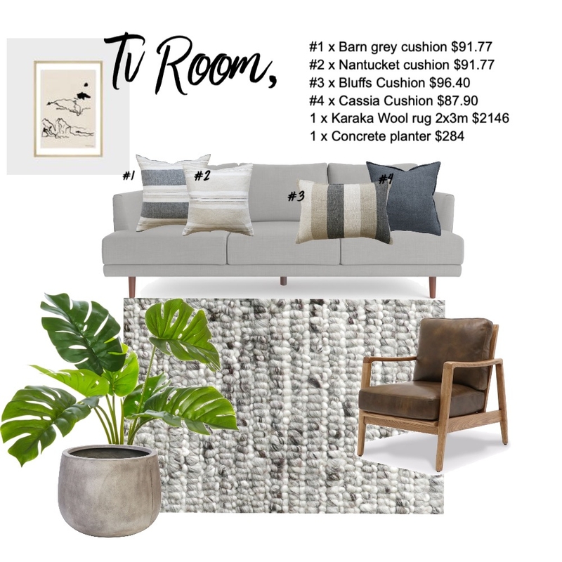 Nerine Living Room Mood Board by Leigh Fairbrother on Style Sourcebook