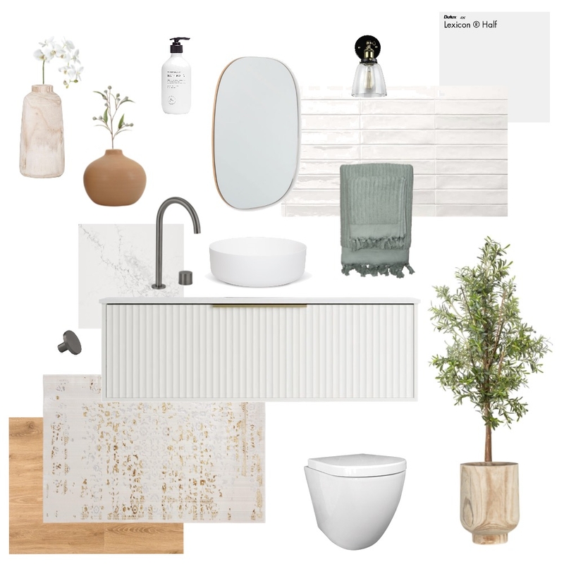 Wash Room Mood Board by Charise Brisbane on Style Sourcebook
