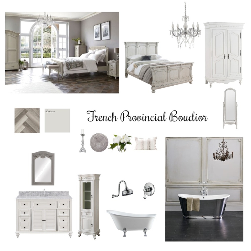 French Provincial Mood Board by Hampton Homes Adelaide on Style Sourcebook