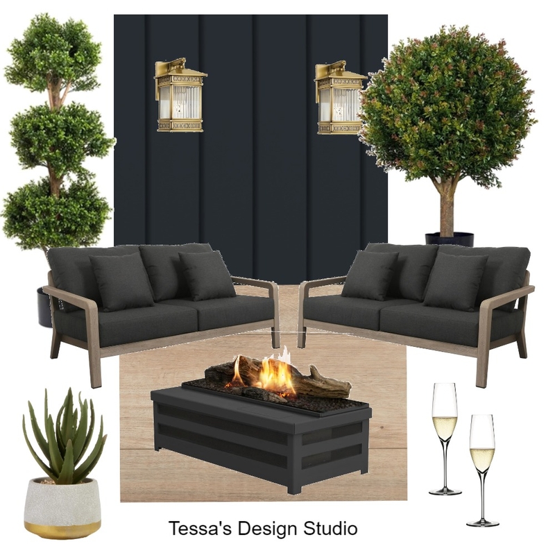 Exterior Entertainment area Mood Board by TessaTav on Style Sourcebook