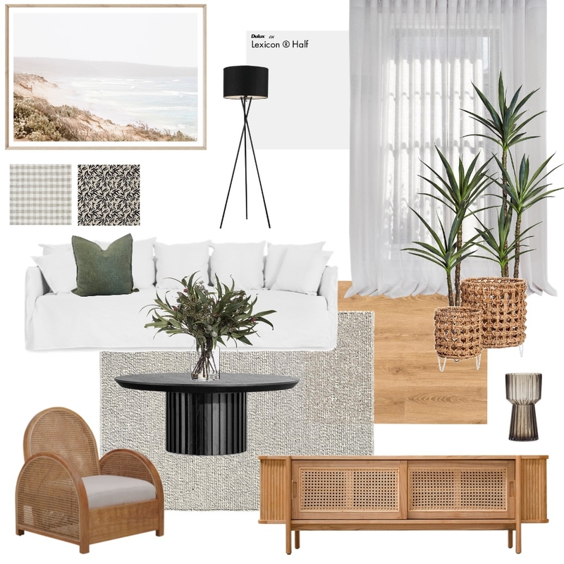 Living Room Mood Board by Charise Brisbane on Style Sourcebook