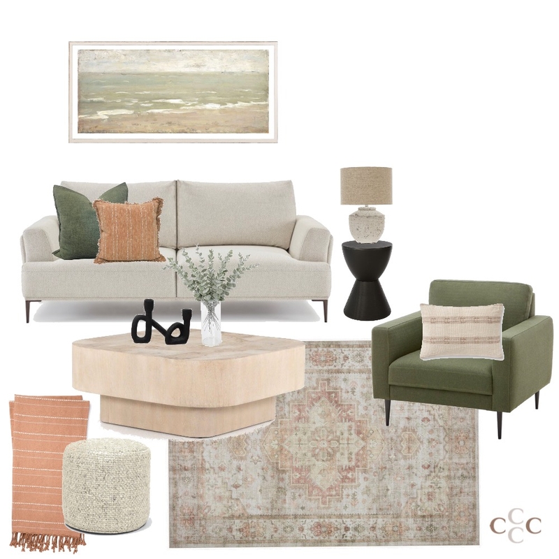 Mood Board Monday - Living Mood Board by CC Interiors on Style Sourcebook