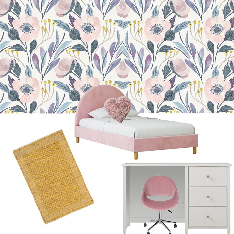 girls flower room Mood Board by D_designs on Style Sourcebook