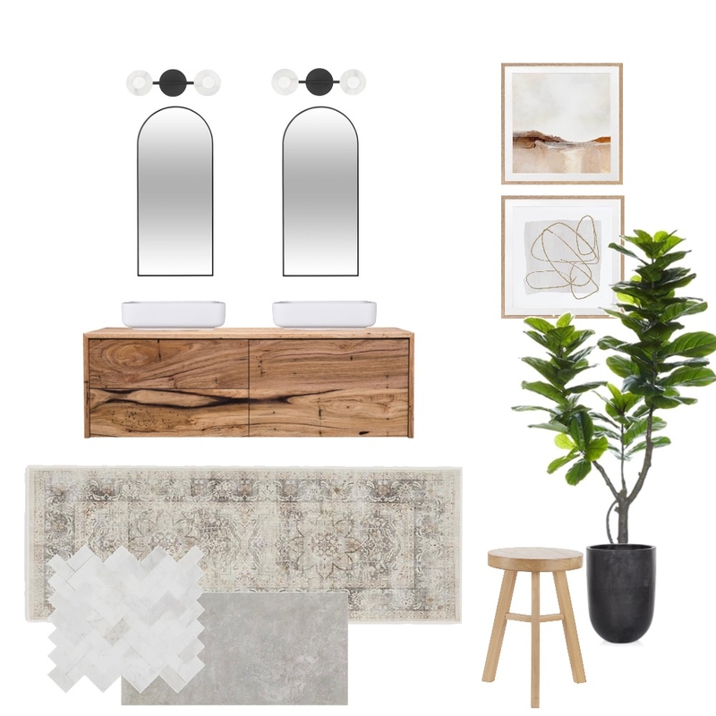 Mood Board Monday - Bathroom Mood Board by CC Interiors on Style Sourcebook