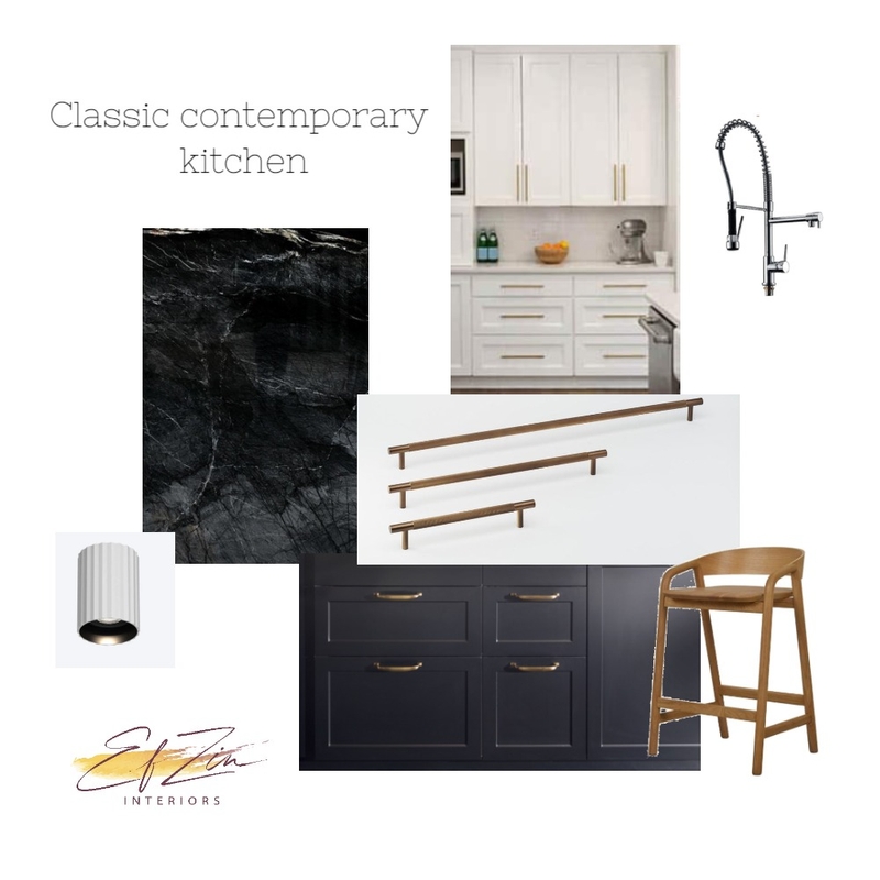 Kopsaftis kitchen mood board Mood Board by EF ZIN Interiors on Style Sourcebook