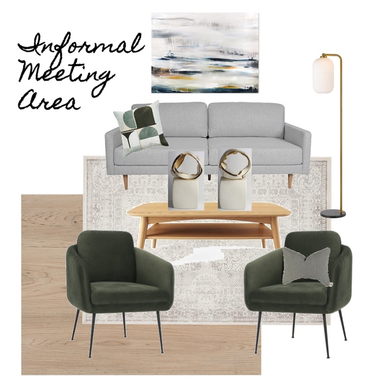Informal Meeting Area Mood Board by jascolla on Style Sourcebook