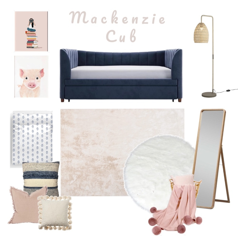 Mackenzie’s Bedroom Mood Board by CC Interiors on Style Sourcebook