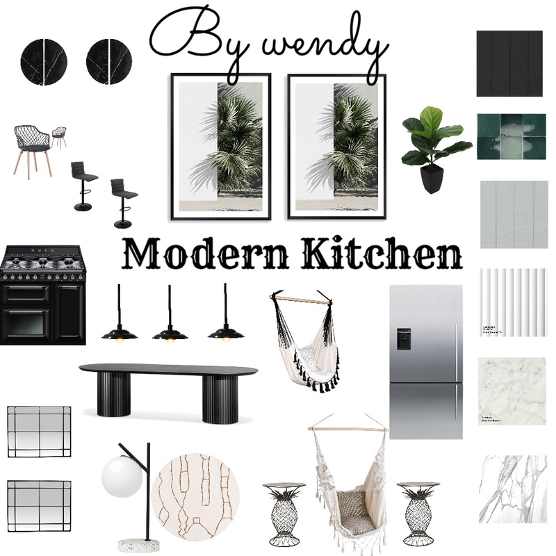 modern kitchen Mood Board by Wendy Darelle on Style Sourcebook