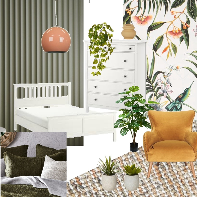 Joss Bedroom Mood Board by Vettey Interior Design on Style Sourcebook