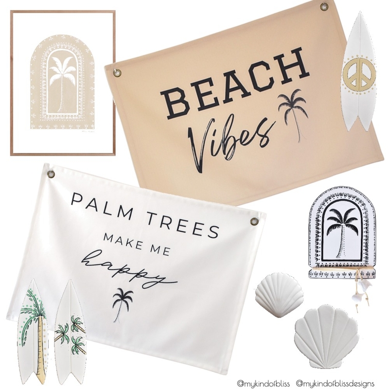 Beach Vibes Mood Board by My Kind of Bliss on Style Sourcebook