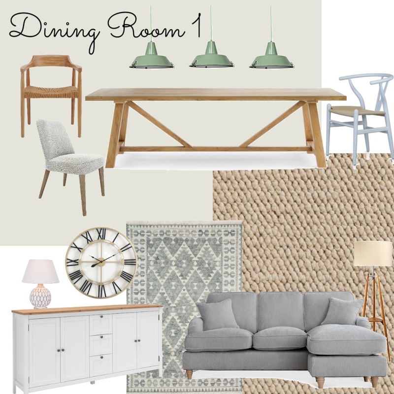 Country Dining Room Mood Board by ebruggenwirth on Style Sourcebook
