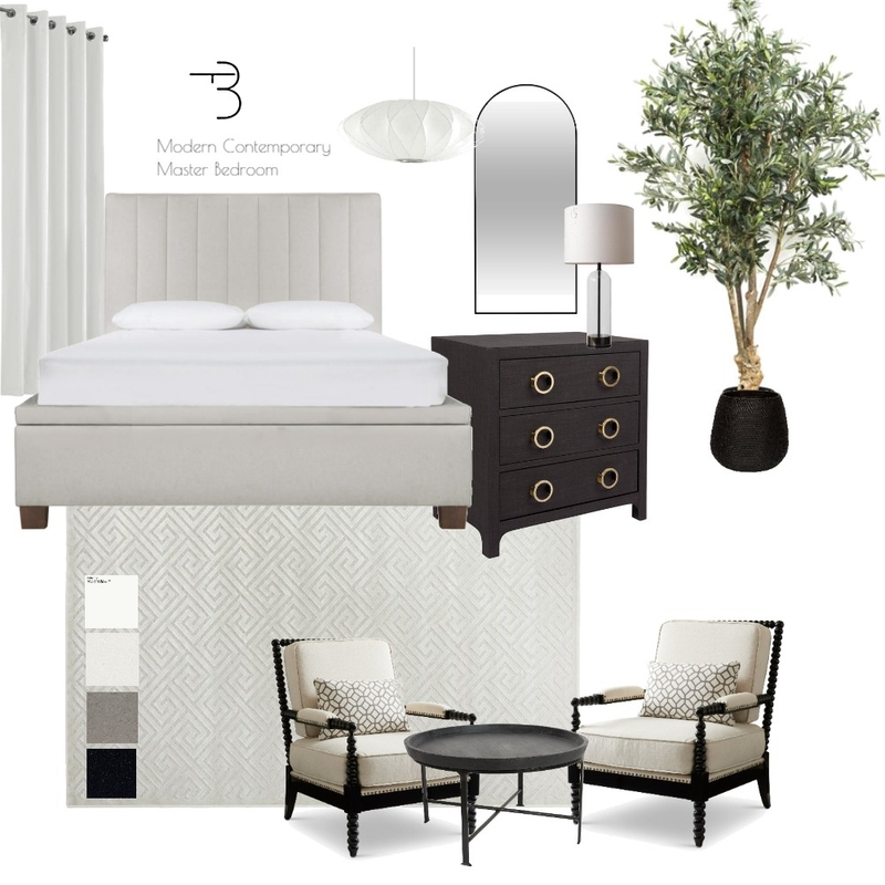 MODERN CONTEMPORARY bedroom Mood Board by Bakithi Thukwana on Style Sourcebook