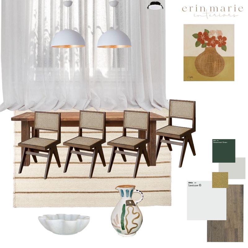 Dining Room by Erin Marie Interiors Mood Board by erinmariejackson on Style Sourcebook