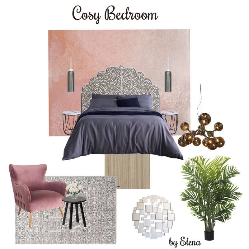 Cosy Bedroom by Elena Mood Board by LenaLena on Style Sourcebook