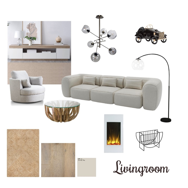 Living room by Elena Mood Board by LenaLena on Style Sourcebook