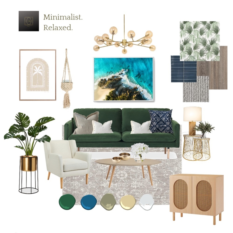 Eclectic Boho Mood Board by J|A Designs on Style Sourcebook