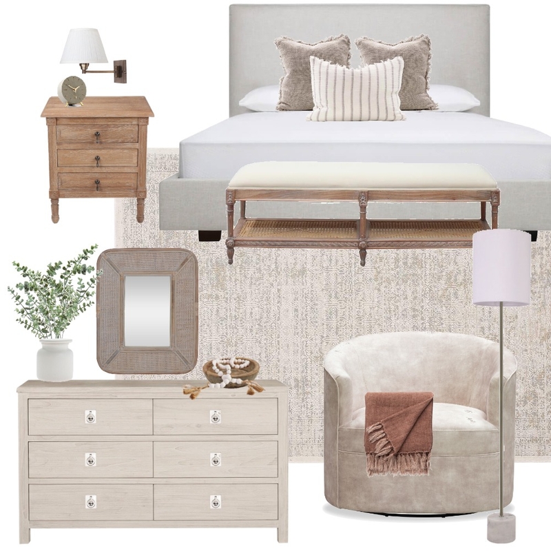 Bedroom Mood Board by Sarahdegit on Style Sourcebook