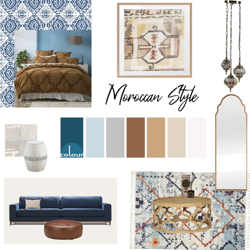 Moroccan Mood Board Mood Board by Mary Vlahakis on Style Sourcebook
