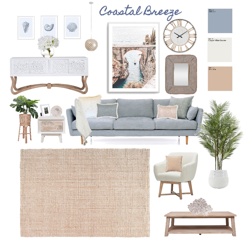 Coastal Breeze Mood Board by tulaycagatay on Style Sourcebook