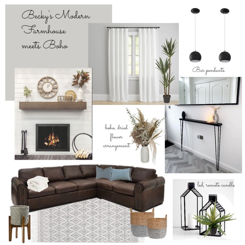 Becky's modern farmhouse Mood Board by Annalei Floriant on Style Sourcebook