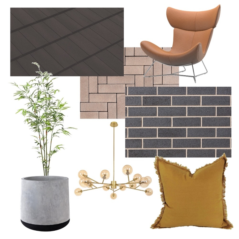 Natural Contemporary Mood Board by Brickworks Building Products on Style Sourcebook