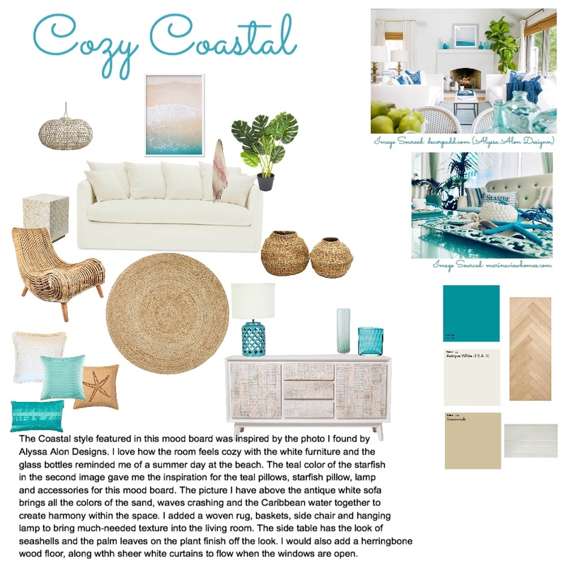 Coastal Mood Board Mood Board by carrieaspencer on Style Sourcebook