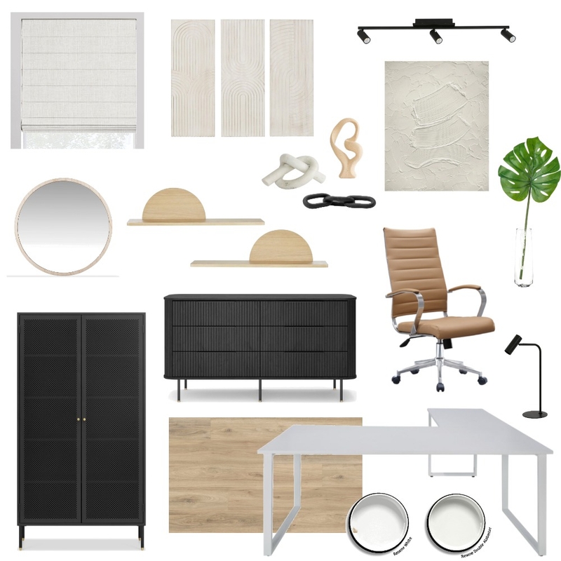 Office Sample Board Mood Board by PAX Interior Design on Style Sourcebook