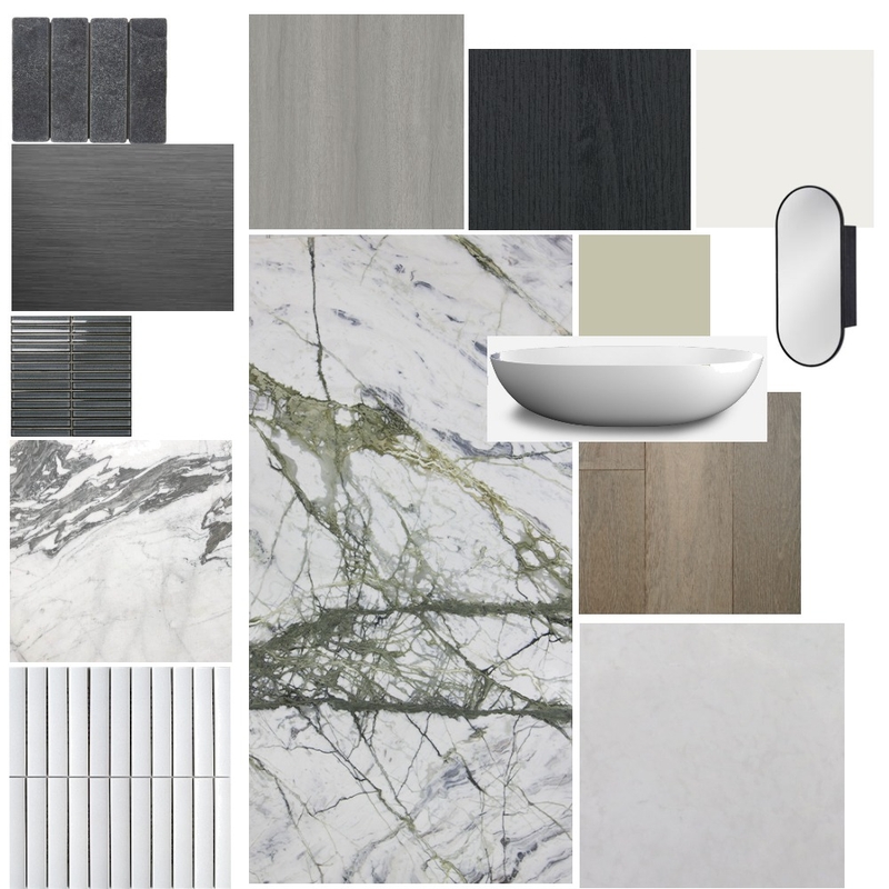 Curve ensuite Mood Board by DKD on Style Sourcebook