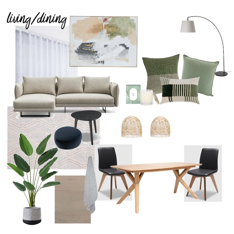Living/dining Mood Board by MessymeT on Style Sourcebook