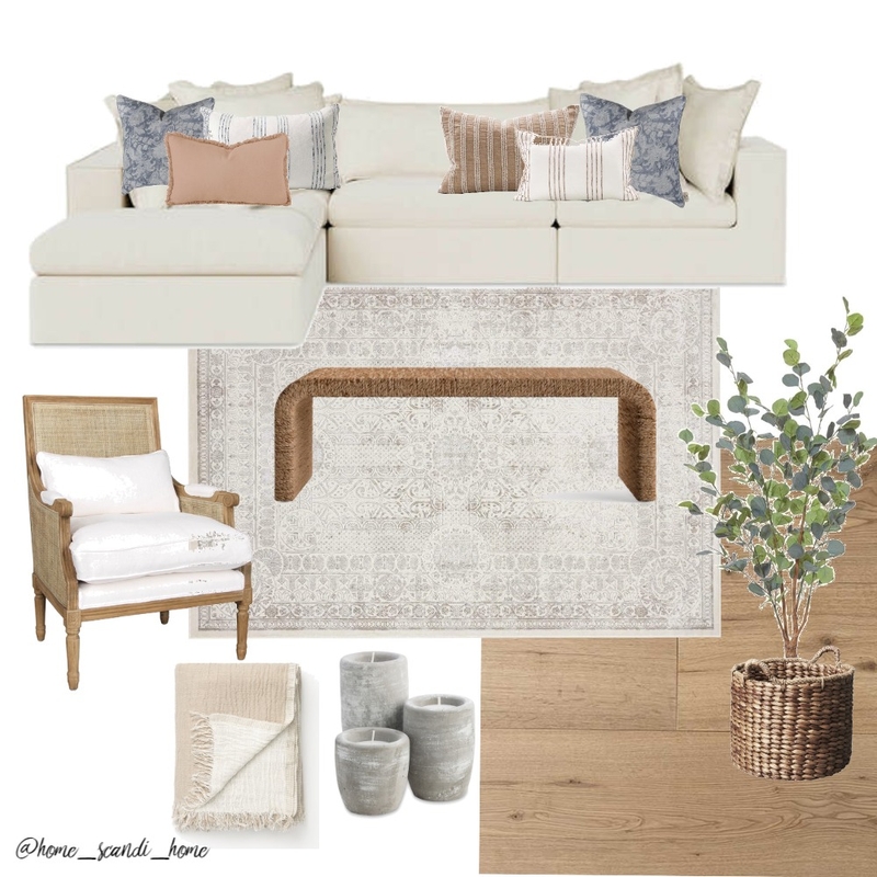 Neutral Living Room Mood Board by @home_scandi_home on Style Sourcebook