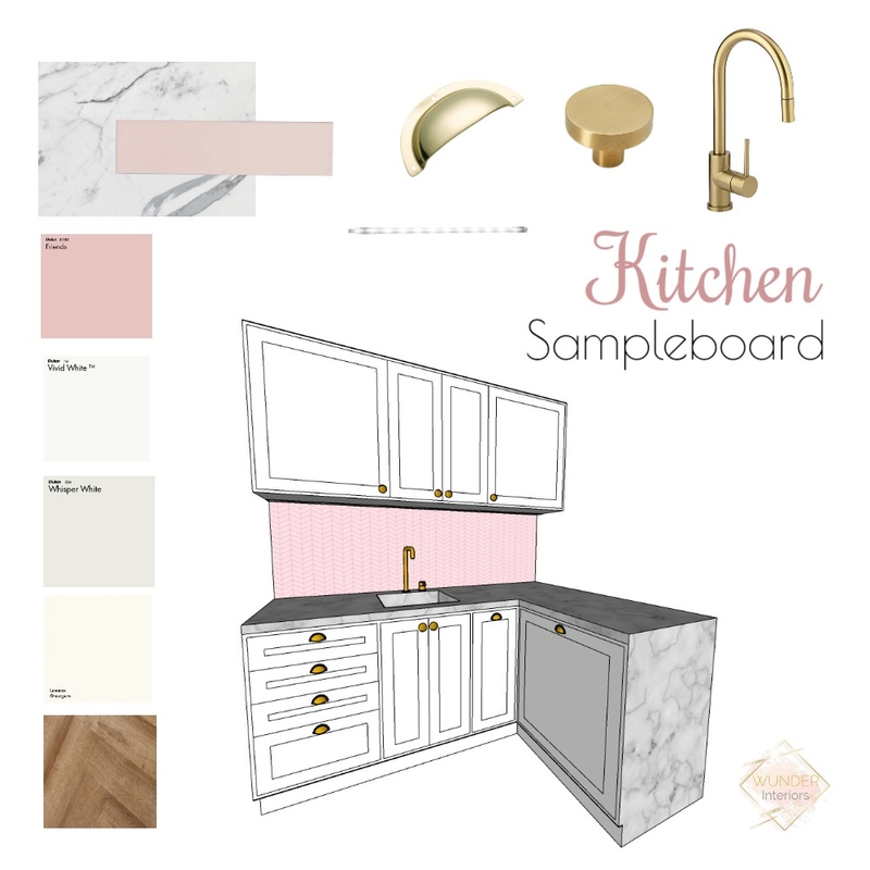 Kitchen Mood Board by Wunder Interiors on Style Sourcebook