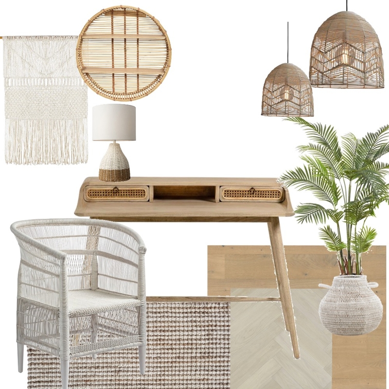 Boho office Mood Board by My Interior Stylist on Style Sourcebook