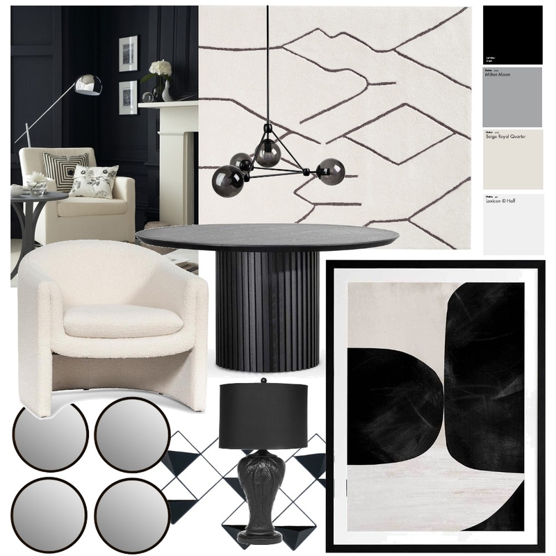 ACHROMATIC Mood Board by Ali Falcs on Style Sourcebook