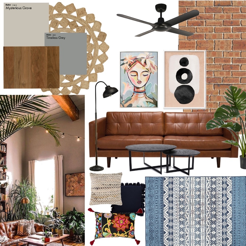 ID- Rustic Industrial Mood Board by sep on Style Sourcebook