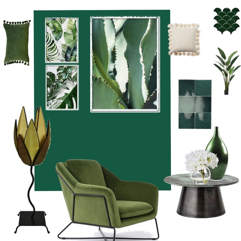 Green Mood Board by Poliya on Style Sourcebook
