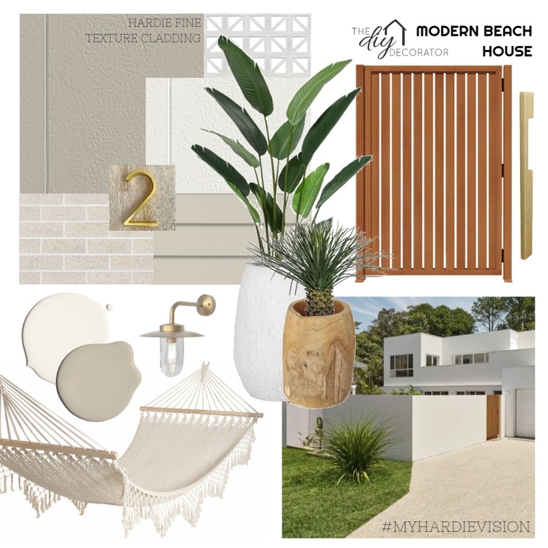 Modern beach house exterior Mood Board by Thediydecorator on Style Sourcebook
