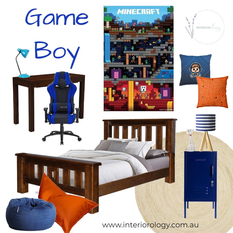 10 Year Old Boy Bedroom Mood Board by interiorology on Style Sourcebook