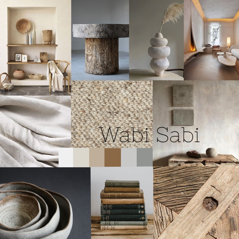 Wabi Sabi Mood Board by Angie Lambert on Style Sourcebook
