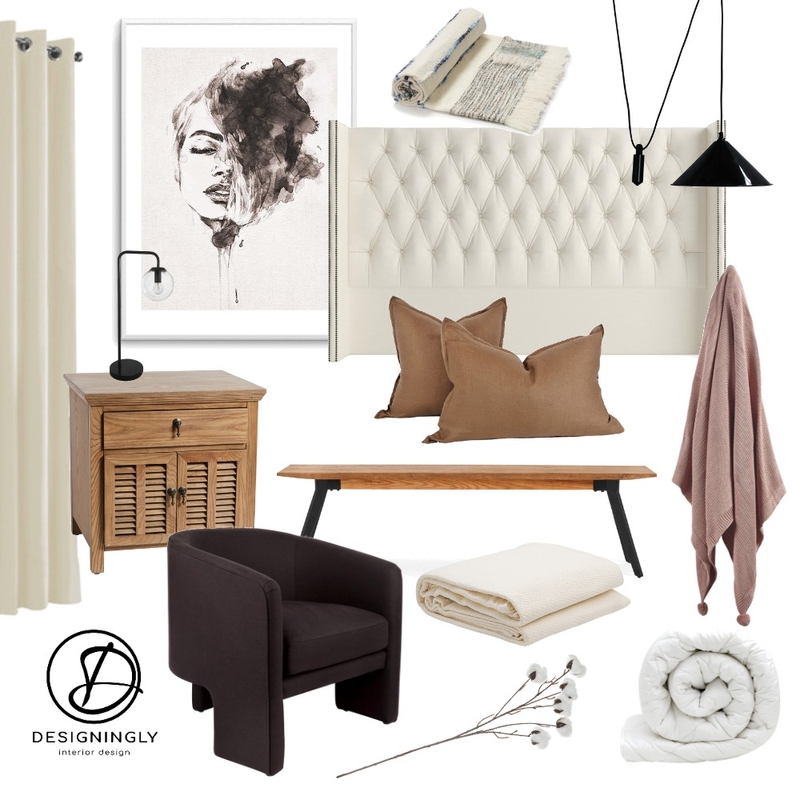 Traditional Contemporary Fusion - Dark Mood Board by Designingly Co on Style Sourcebook