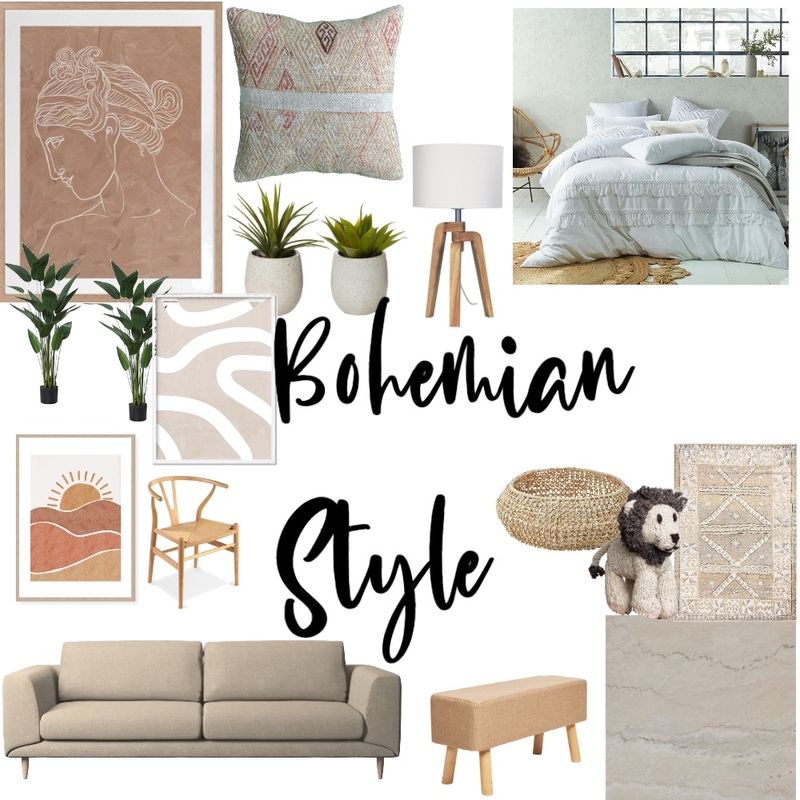 Bohemian Style Mood Board by mari_0 on Style Sourcebook