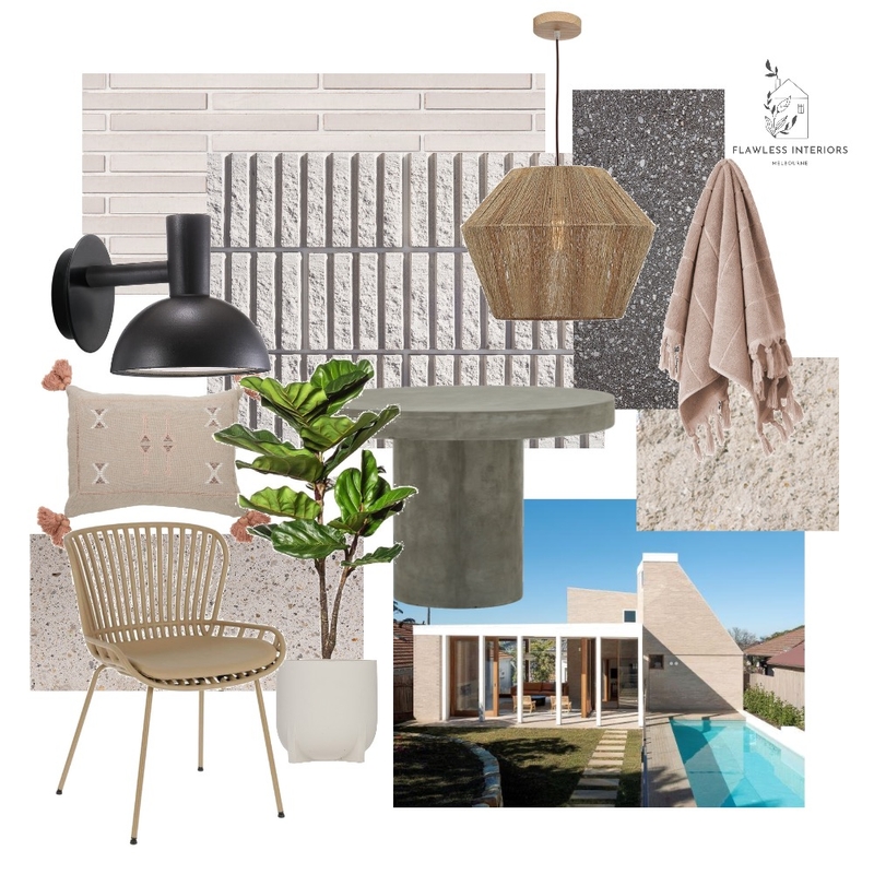 Brickworks Mood Board by Flawless Interiors Melbourne on Style Sourcebook