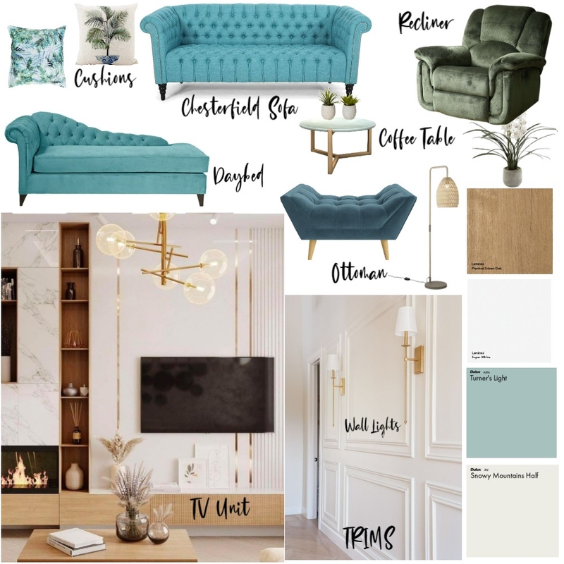 LIVING Mood Board by SHARVANI on Style Sourcebook
