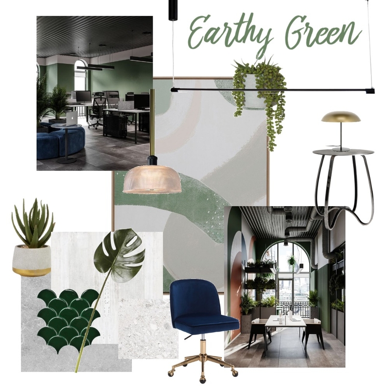 Earthy Green Mood Board by Berniceyee on Style Sourcebook
