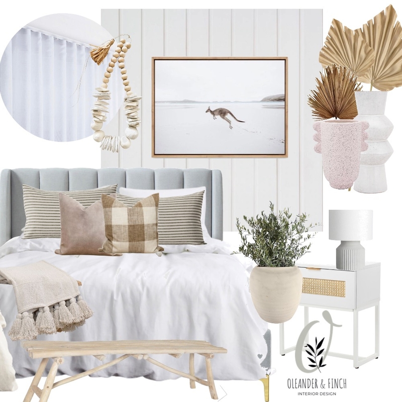 Hassan guest room 1 Mood Board by Oleander & Finch Interiors on Style Sourcebook