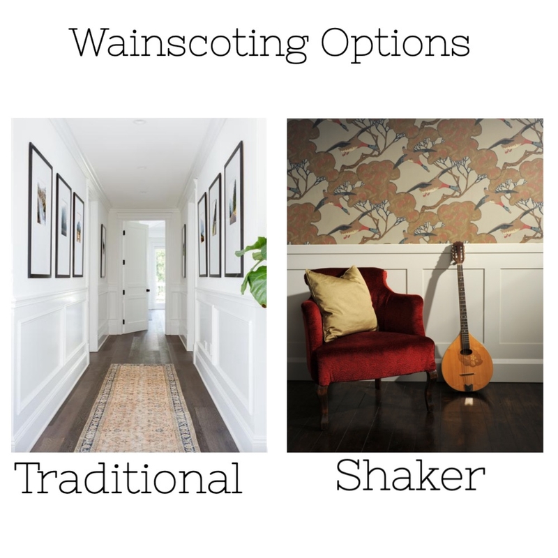 wainscoting options Mood Board by kjensen on Style Sourcebook
