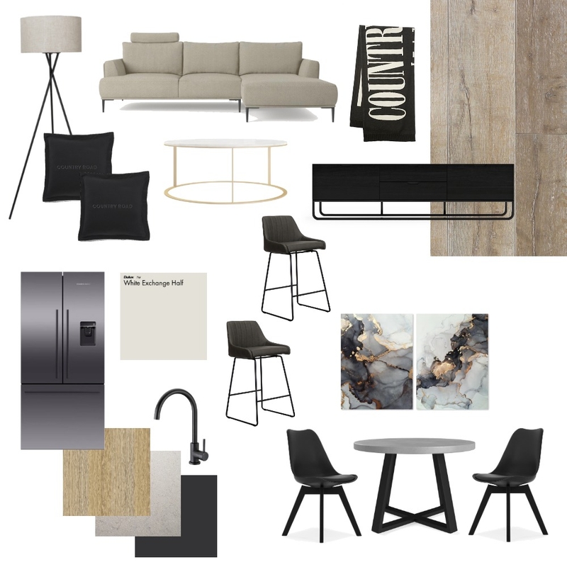 Dining/Living Mood Board by jessiehn on Style Sourcebook