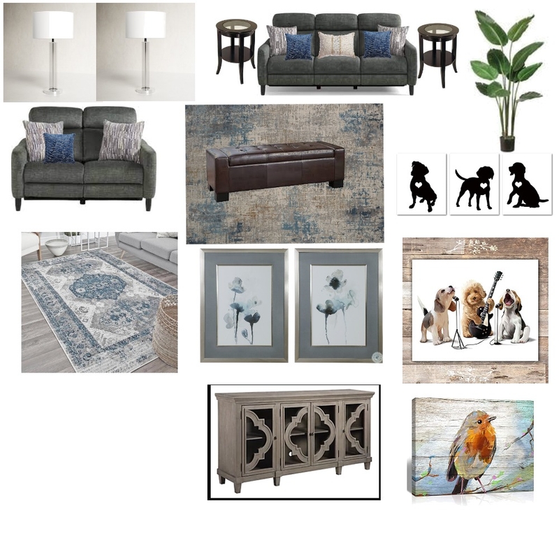 Konny King Livingroom Design Mood Board by Unique Interior Spaces LLC on Style Sourcebook