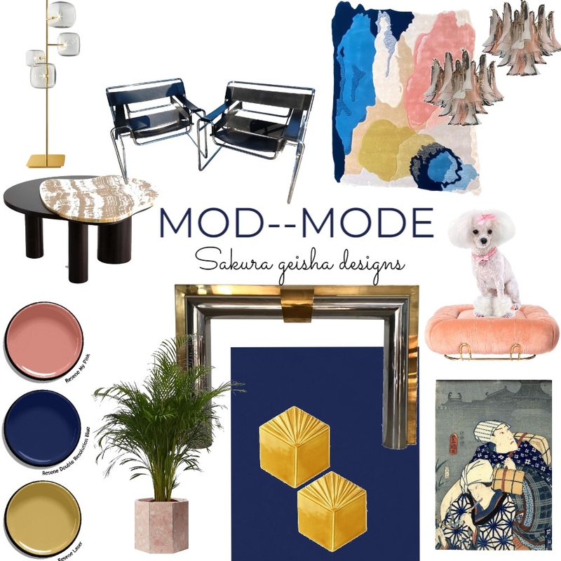 Mod-Mode Mood Board by G3ishadesign on Style Sourcebook