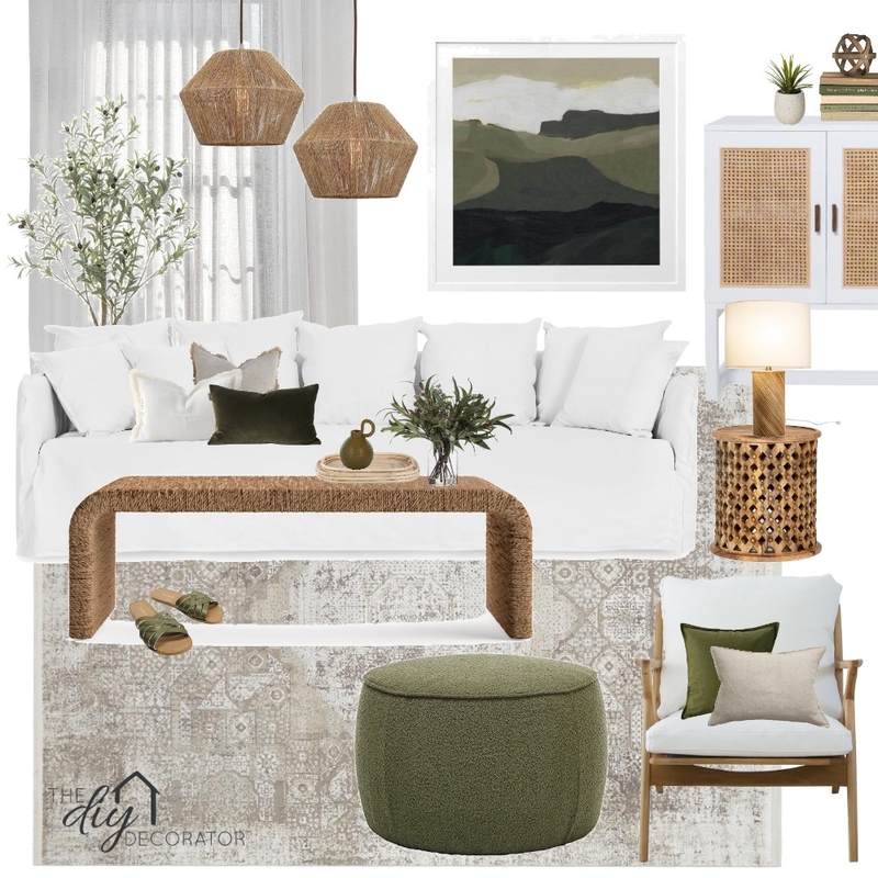 Neutral living Mood Board by Thediydecorator on Style Sourcebook