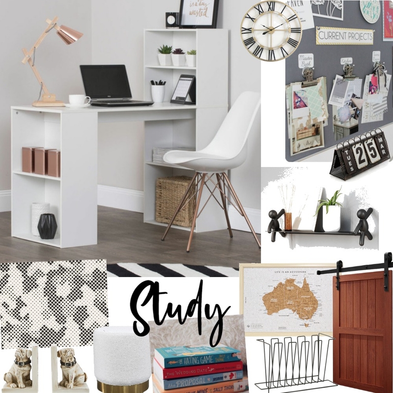 STUDY Mood Board by SHARVANI on Style Sourcebook